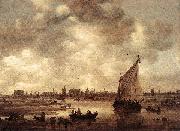 GOYEN, Jan van View of Leiden dg Sweden oil painting reproduction